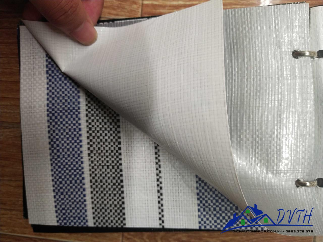 Bạt nhựa xanh cam tại Vĩnh Phúc